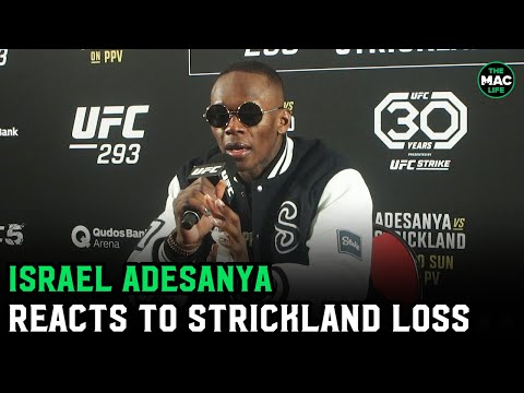 Israel Adesanya issues UFC 293 post fight statement: &quot;Life throws curveballs at you&quot;