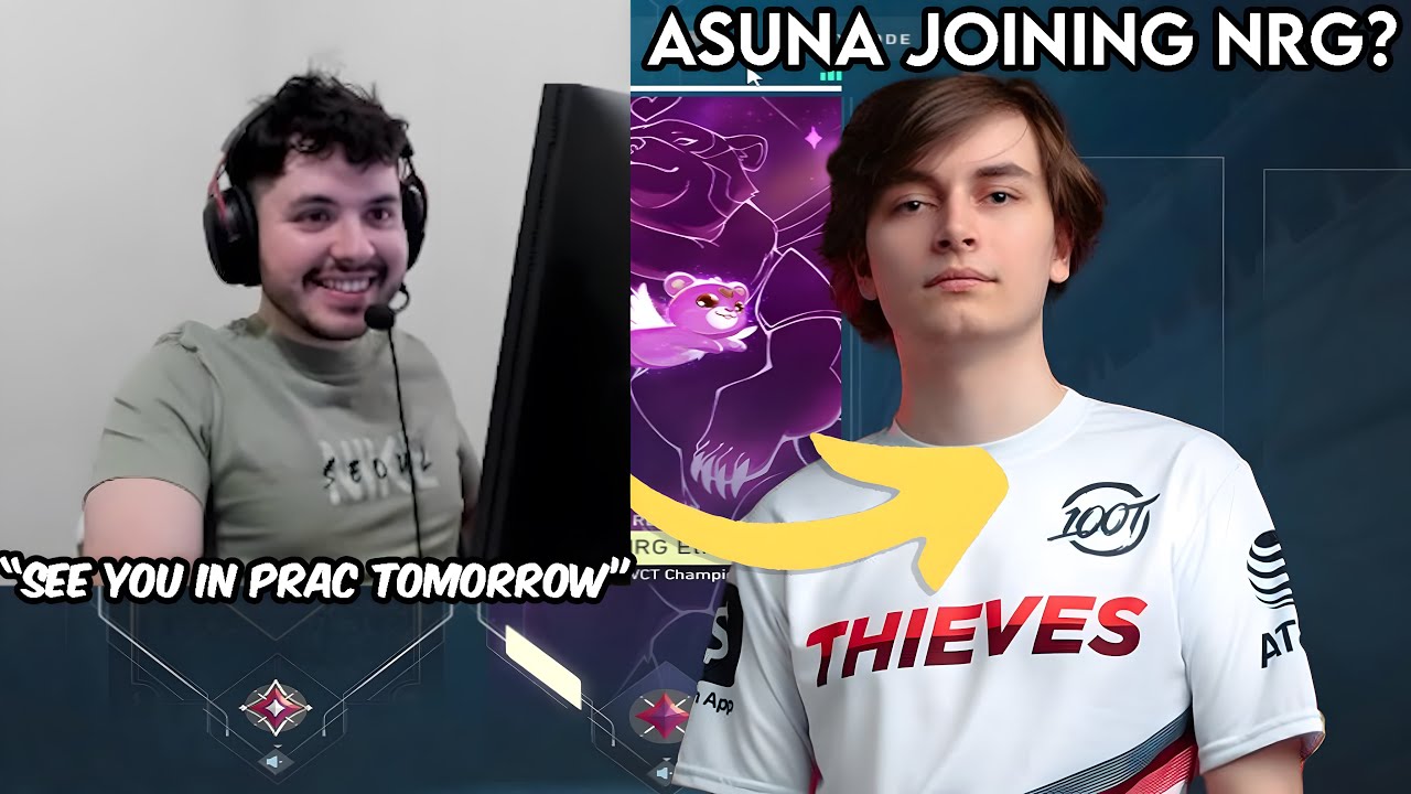 Did 100T Asuna Just Leak Joining NRG To Ethan On Stream.. - YouTube