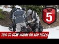 Top 5 Tips to Stay Warm on Adventure Motorcycle Rides