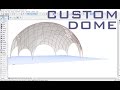 Custom Dome in ArchiCAD