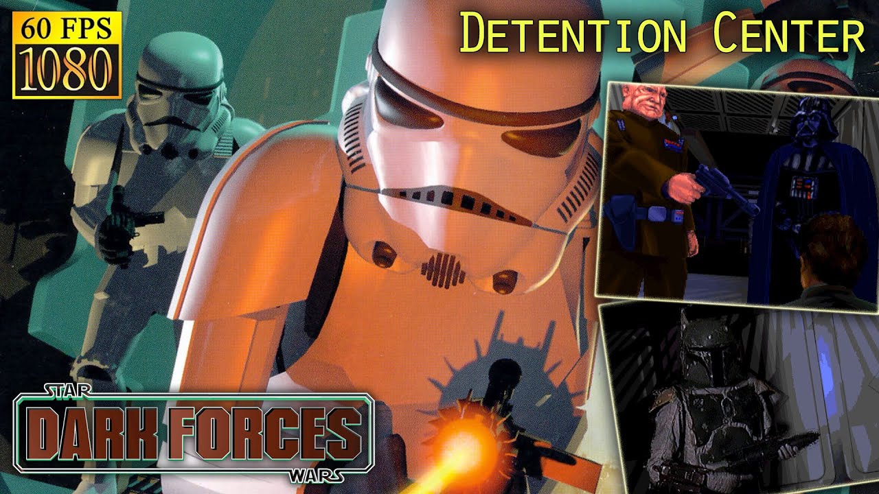 Star Wars: Dark Forces. Mission 6 "Detention Center" [HD 1080p 60fps]