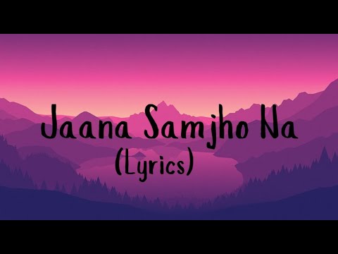 Bhool Bhulaiyaa 3: Jaana Samjho Na (Lyrical) Kartik A, Triptii, Aditya R, Tulsi K, Lijo, DJ Chetas