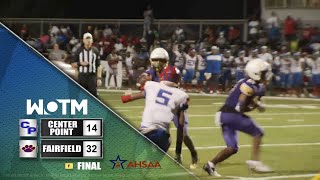 Center Point vs. Fairfield Football 08/26/2021