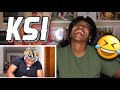 REACTING TO KSI FOR THE FIRST TIME 😲| Favour