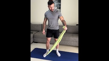 Towel isometric lateral raise