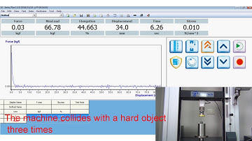 Anti Collision function - Protection for Universal Testing Machines