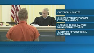 Man accused of setting Danville councilman on fire deemed competent to stand trial
