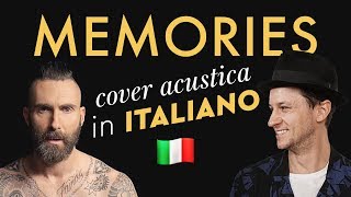 MEMORIES in ITALIANO 🇮🇹 Maroon 5 cover chords