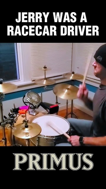 Primus Jerry Was A Racecar Driver Lyrics JERRY WAS A RACECAR DRIVER #primus #drumshorts #drums - YouTube