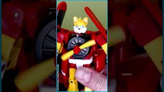 "Target Exclusive!" Transformers Collaborative Sonic The Hedgehog Blue Booster & Wingtail #Shorts