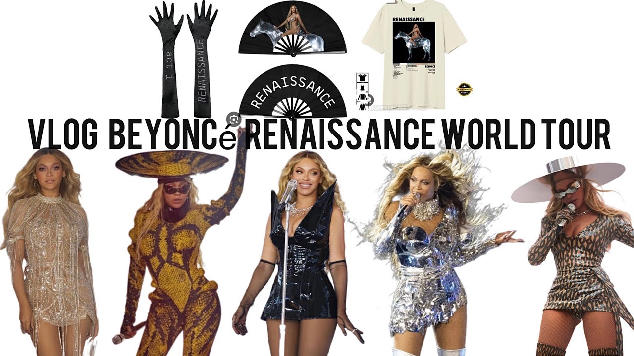 Vlog Beyoncé Renaissance World Tour/Merch Beyoncé - YouTube