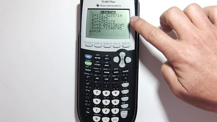 Finding the Quartiles with a TI 83/84