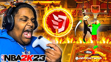 My NEW SUPER RARE "2-WAY FACE UP FOUR" BUILD is BREAKING NBA 2K23!