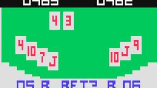 Video Blackjack  ~ Fairchild Channel F