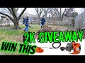 leaf removal tips / networking with other lawn care companies / 2000 sub giveaway announcement