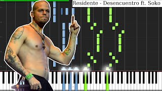 Residente - Desencuentro (Official Video) ft. Soko PIANO TUTORIAL