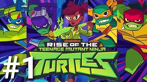 Rise of the TMNT: NINJA RUN PART 1 Gameplay Walkthrough - iOS / Android