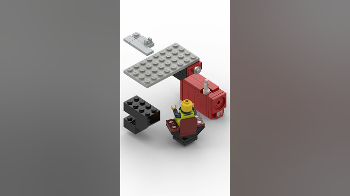 Lego Gaming Setup animated build   Moc by CalebMarq12 on Bricklink    #lego #gaming #pc