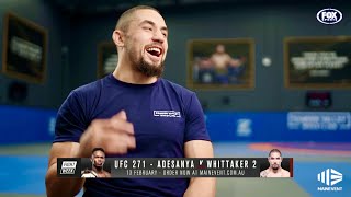 UFC 271 - Robert Whittaker exclusive 1-on-1 interview - Fox Sports Australia