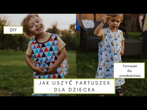 Wideo: Jak Uszyć Biały Fartuch Szkolny