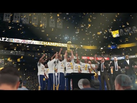 NBA 2K16 Utah Jazz Championship Celebration