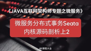 19.28 微服务分布式事务Seata内核源码剖析上2【JAVA互联网架构师专题/分布式/高并发/微服务】java课程 #java #javaprogramming