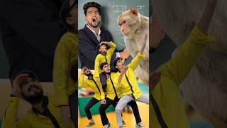 क्लास में आया बन्दर🐒 पार्ट 2 #aaganwadikebacche #comedy #funnyschool #funnymonkey #lessonoflife #56