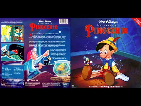 Opening to Pinocchio 1993 Laserdisc [HQ]