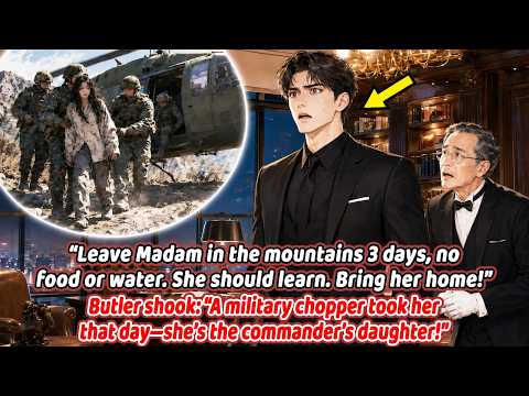 “No food for 3 days—pick her up.” The butler trembled: “Madam left—she’s the commander’s daughter.”