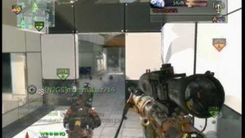 Modern Warfare 2 Retarded 360 Quickscope on Terminal