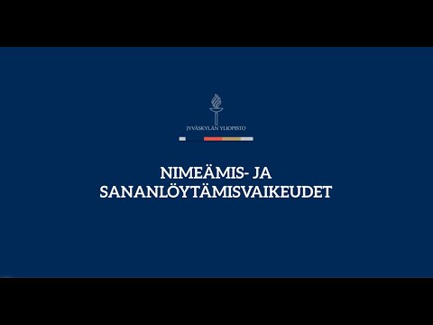 Video: Mikä sana muistuttaa merkitykseltään eniten iloa?