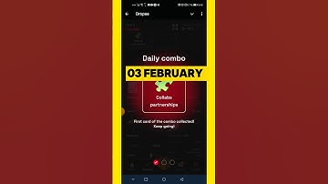 Dropee Daily Combo & Code 03 February | Dropee Daily Combo Cards | #dropee #code #airdrop #shorts