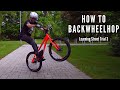 Backwheel Hops lernen - MTB Tutorial | Learning Street Trial 3