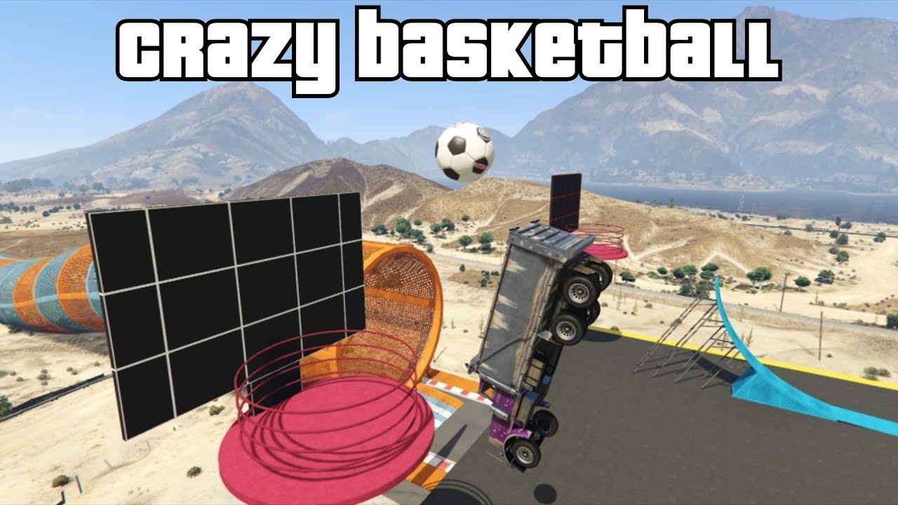 GTA 5 Online Exclusive Game Mode Crazy Basketball (Fun Modded Capture) YouTube