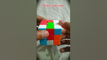 Spiral pattern in Rubik
