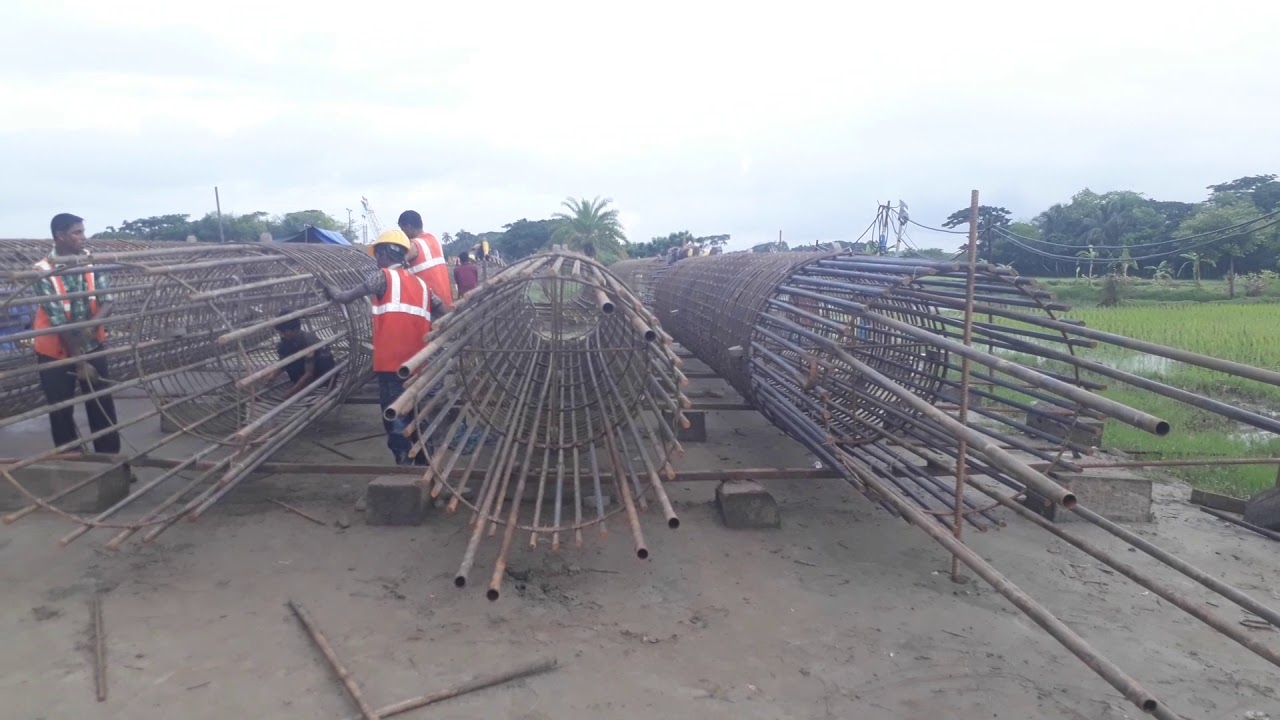 Rebar fabrication work at site YouTube