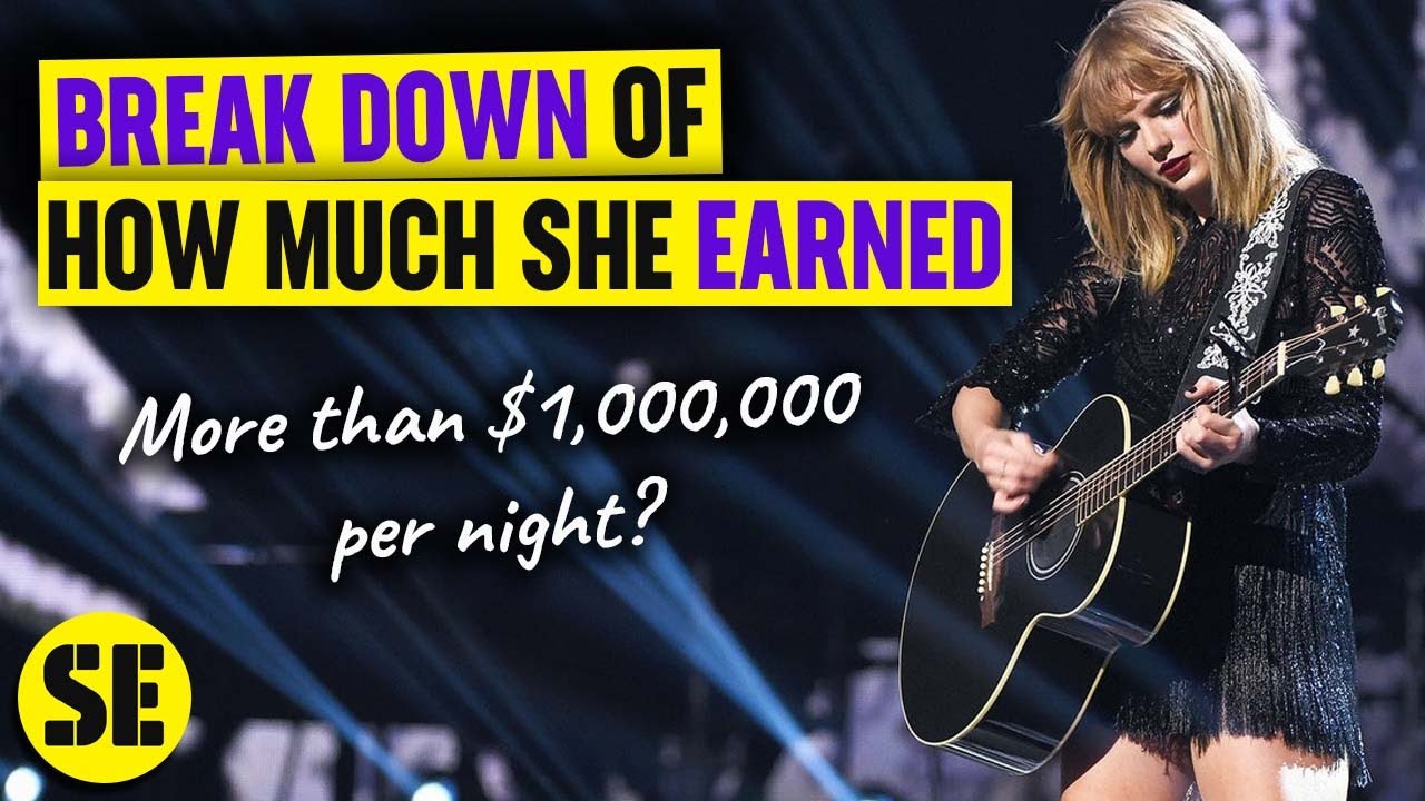 Taylor Swift's Earnings on Her Eras Tour Simply Economics YouTube