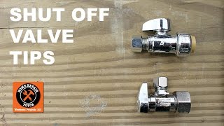 Shutoff Valve Repair for Bathrooms (Quick Tips)  by Home Repair Tutor