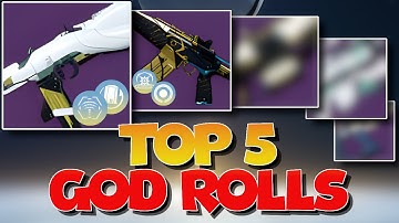 The BEST Weapons To Farm Before Renegades | Destiny 2