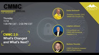 CMMC 2.0 - What changed and what is next