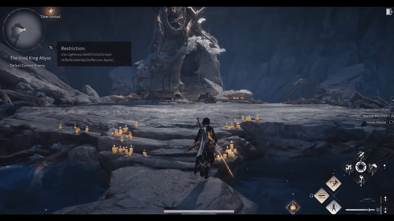 Void King No Hit - Nameless Sword Abyss Trial【WhereWindsMeet】