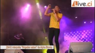LIVE.CI / Zaho interprète le titre 'Brigadier Sabari' d'Alpha Blondy
