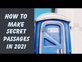 How to make UPDATED SECRET PASSAGES in Fortnite Creative in 2021!!!