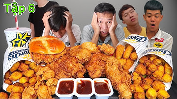 Người Cuối Cùng Ngừng ĂN KHUYA 12 GIỜ ĐÊM Sẽ Thắng 10 Triệu | Tập 6: Ăn Hết Menu Gà Rán Texas