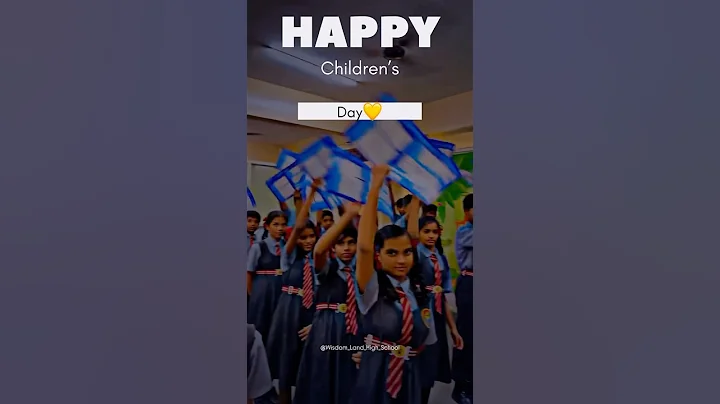 Happy Children’s day #wisdomlandhighschool #education #school #motivation #childrensday