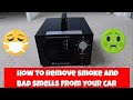 How to Remove Smoke Smells and dog smells From a Car Permanently