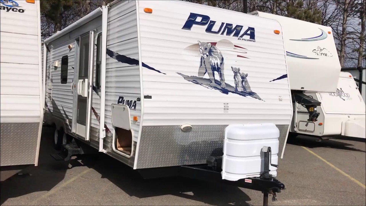 2008 puma travel trailer prices