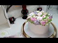 БЗК Оформление Торта цветами из крема Белково - заварной крем Танинторт