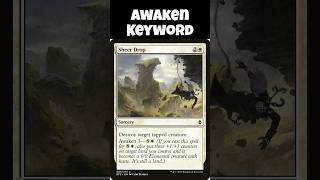 Tutoring Time Short: How The MTG Keyword "Awaken" Works #mtg #cardgame #wotc #tcg #magic