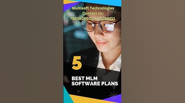 5 Best MLM Software Plans | #mlmsoftwaredeveloper #mlm #mlmsoftware #mlmsoftwarenearme
